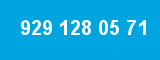 929 128 05 71 929 128 05 71